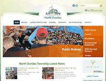 Tablet Screenshot of northdundas.com